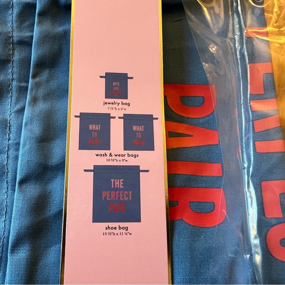NWT Kate Spade The Perfect Pair Travel Bag Set - Picture 9 of 9